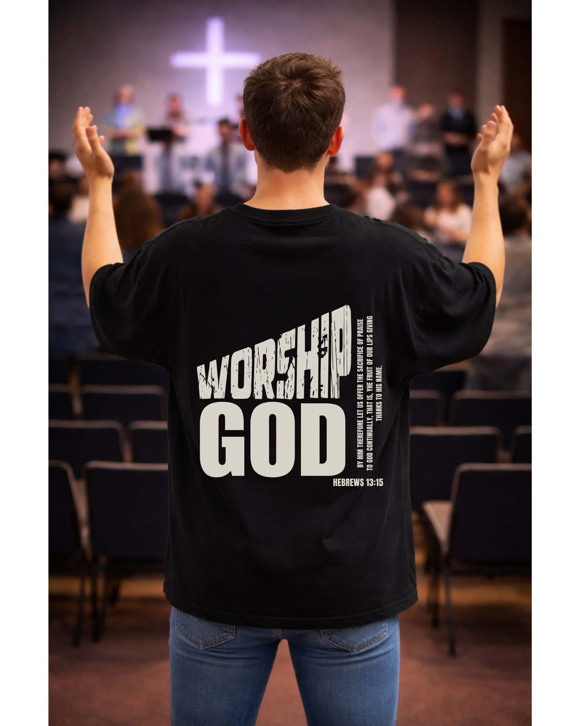 WORSHIP GOD BLACK