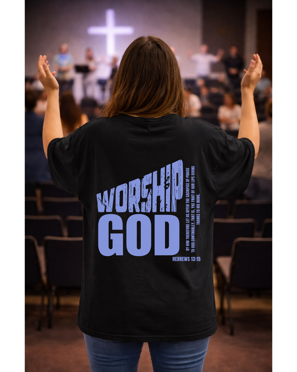 WORSHIP GOD BLACK