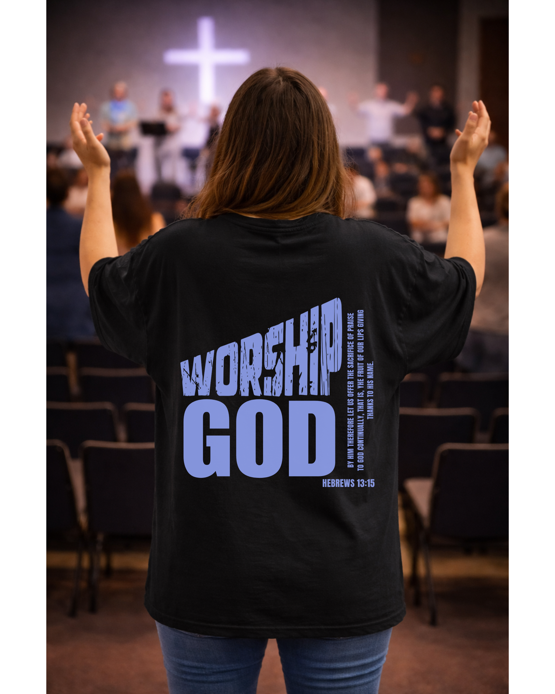 WORSHIP GOD BLACK
