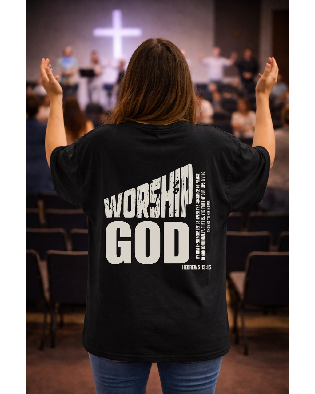WORSHIP GOD BLACK