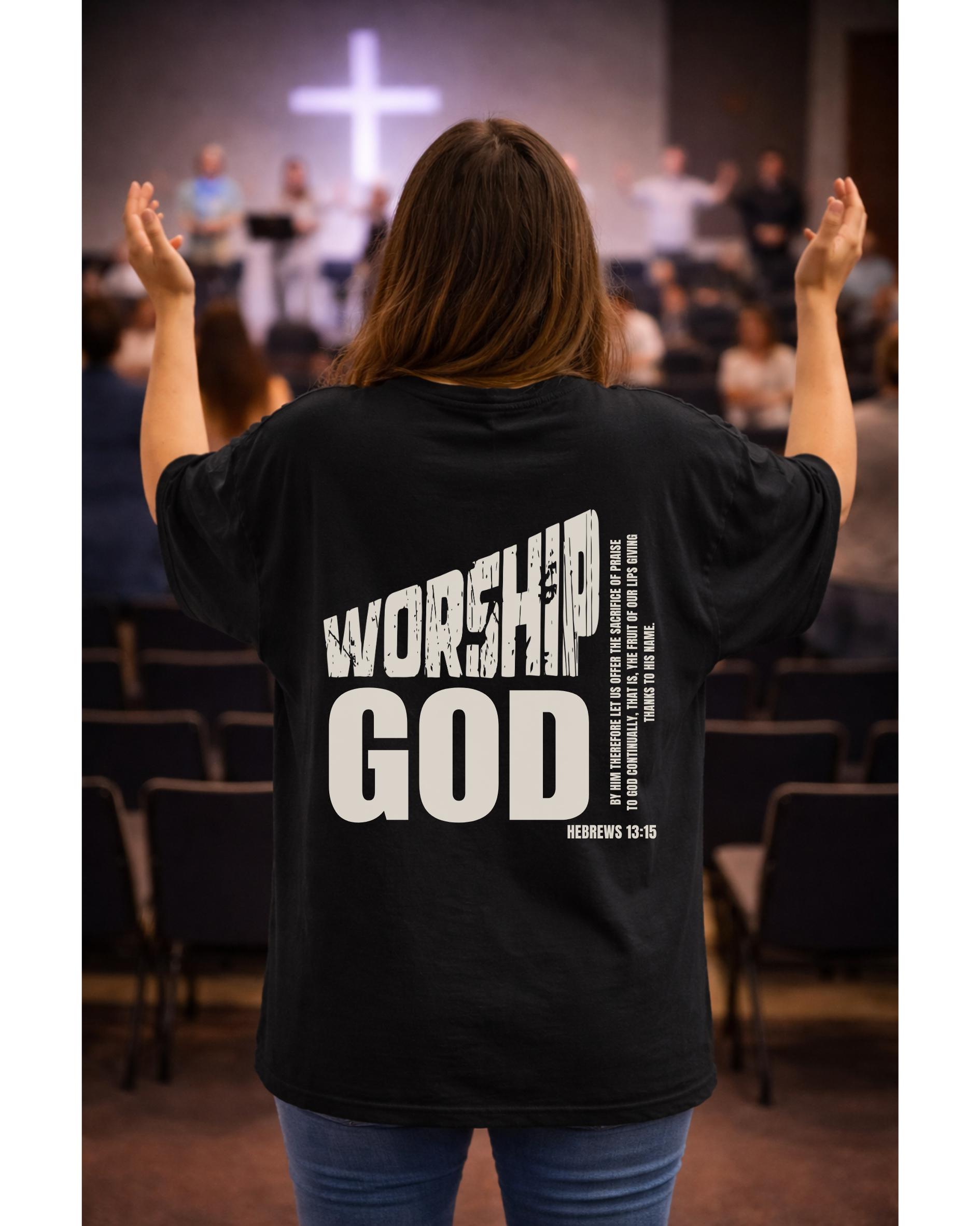 WORSHIP GOD BLACK