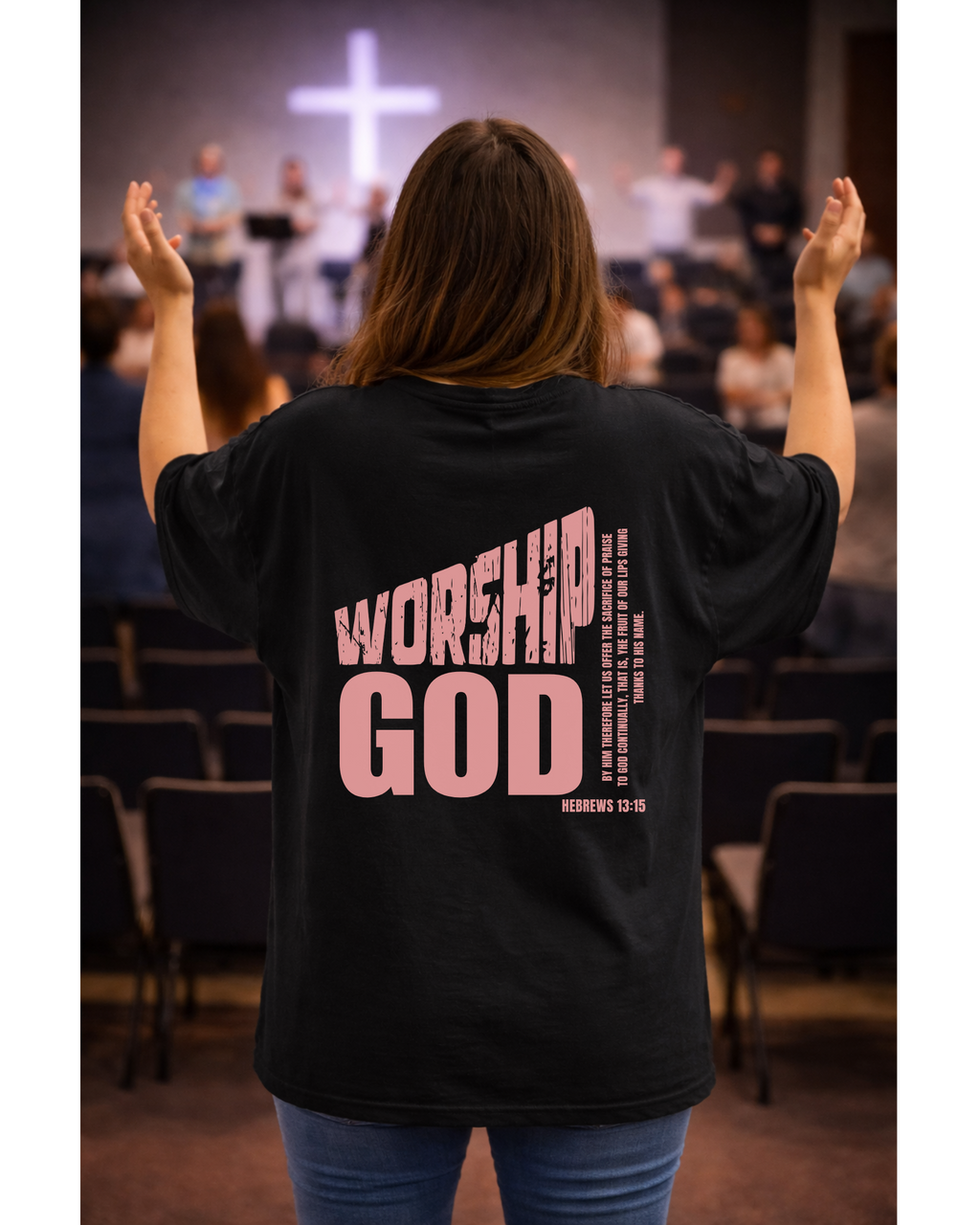 WORSHIP GOD BLACK